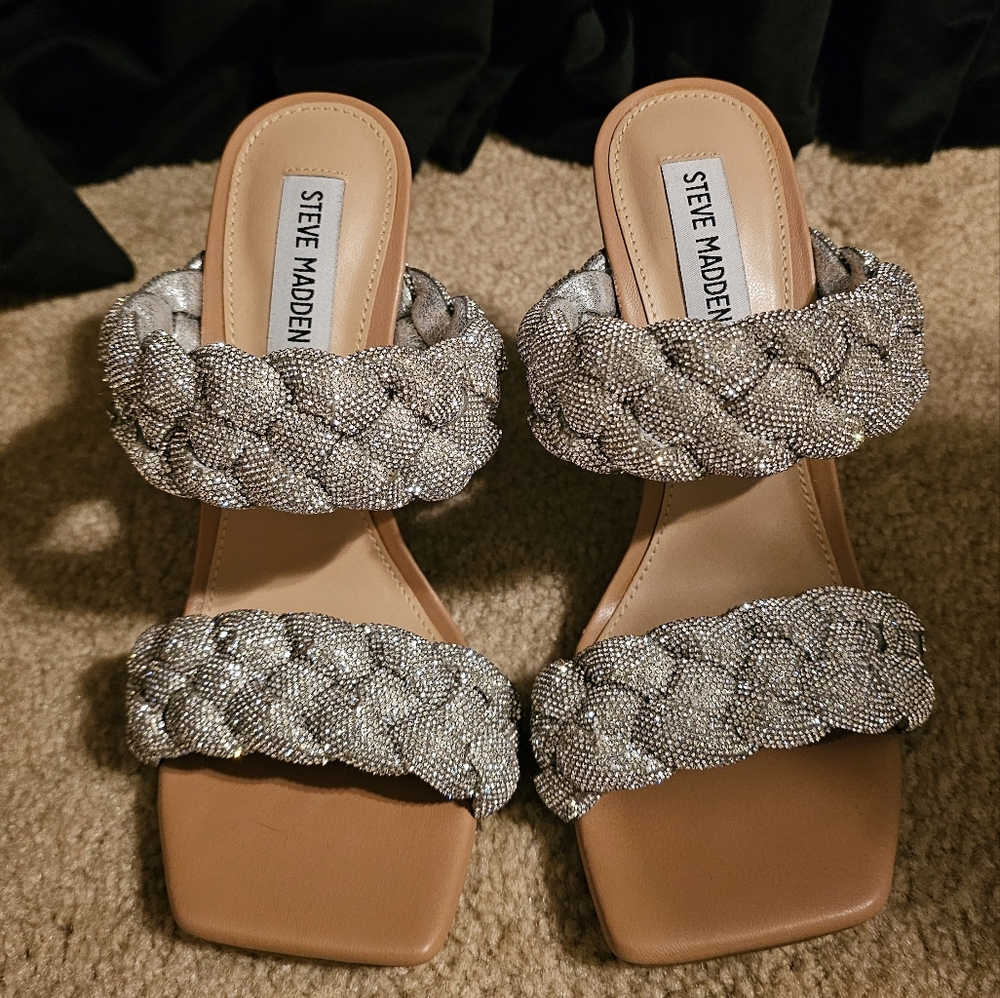 Steve Madden Silver Women's Sandals